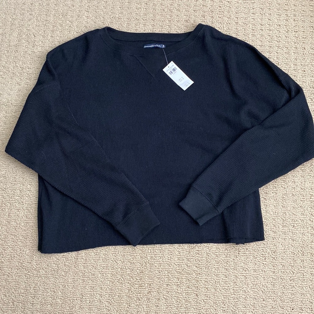 Abercrombie & Fitch waffle top-NEW!